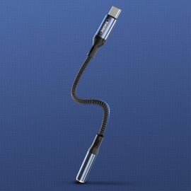 Adapter przejściówka USB-C na gniazdo JACK 3,5 mm do słuchawek