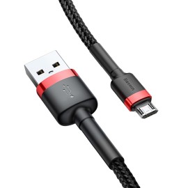 Kabel Baseus MICRO / USB 2.4A czarny 2 m