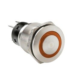 Przełącznik przyciskowy z podświetleniem LED 12/24 V pomarańczowy