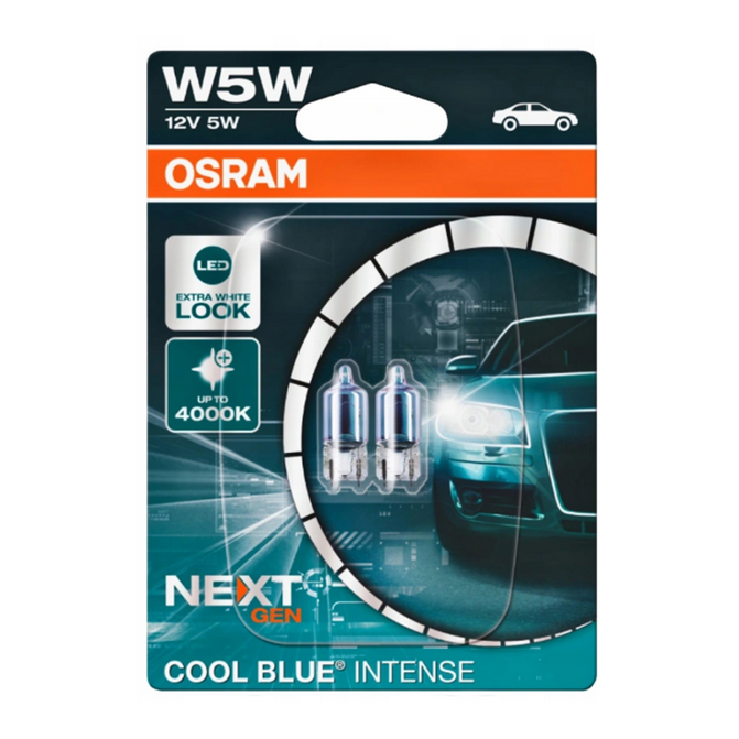 Żarówka OSRAM W5W 12V COOL BLUE