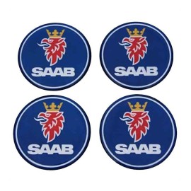 Emblemat mały Saab na kołpak
