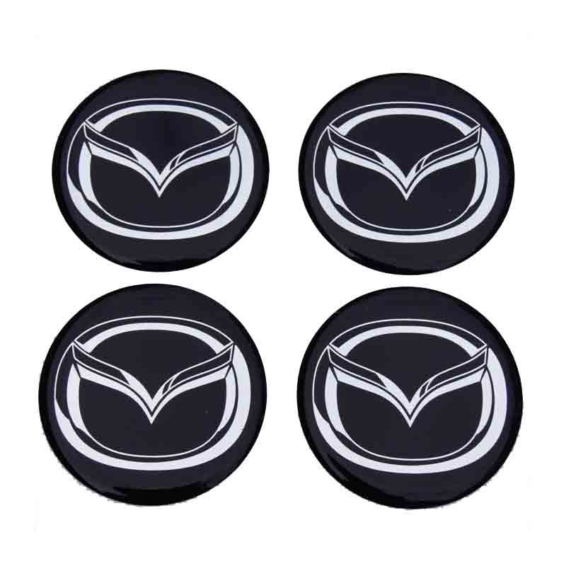 Emblemat duży Mazda na kołpak