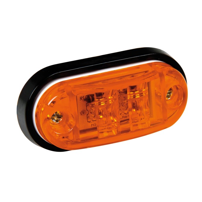 Obrysówka 2 x LED pomarańczowa  24V